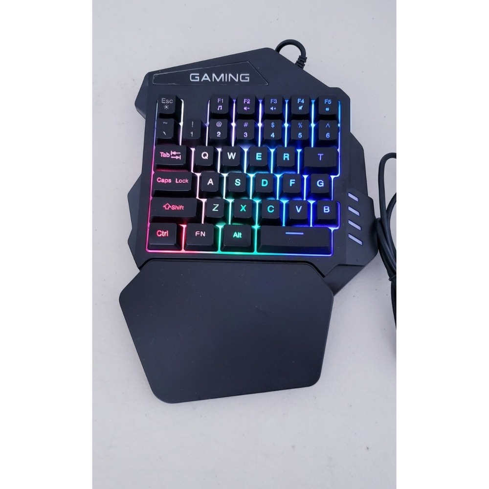 G94 One Handed Gaming USB Wired Keyboard TESTED